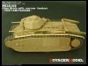Voyager Model PE35105 WWII French Char BI-bis with narrow fenders (B ver include Gun barrel) for TAMIYA 35282 1/35